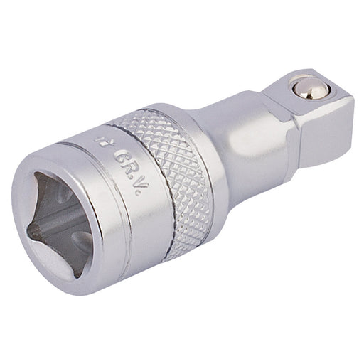 Satin-Chrome-Wobble-Extension-Bar,-3/8"-Sq.-Dr.,-45mm