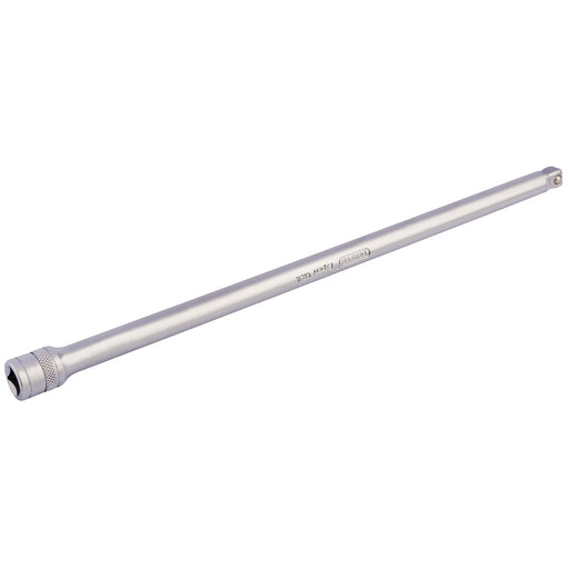 Satin-Chrome-Wobble-Extension-Bar,-3/8"-Sq.-Dr.,-300mm