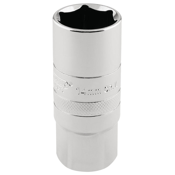 14mm-Thread-6-Point-Spark-Plug-Socket,-1/2"-Sq.-Dr.,-21mm
