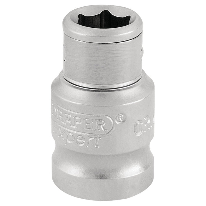 Screwdriver-Bit-Holding-Socket,-3/8"-Sq.-Dr.-x-1/4"-Hexagon