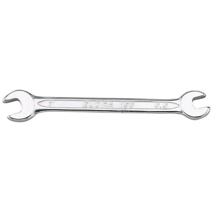 Elora-Midget-Double-Open-Ended-Spanner,-5.5-x-7mm