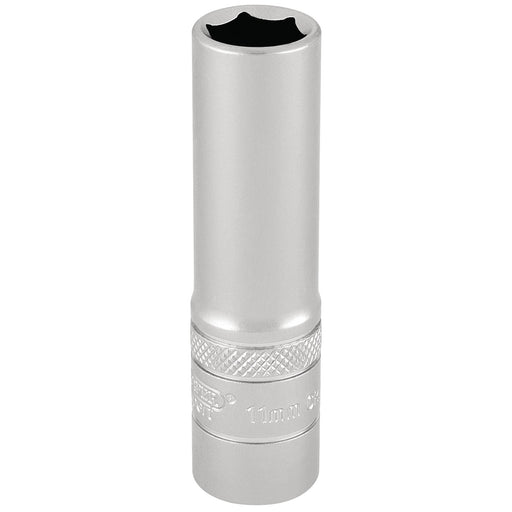 Draper-HI-TORQ®-6-Point-Deep-Socket,-3/8"-Sq.-Dr.,-11mm