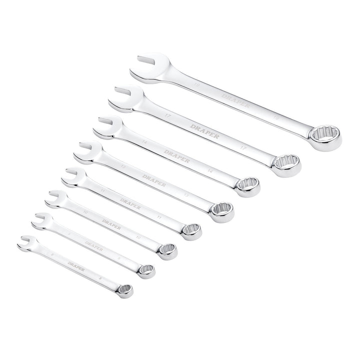 Draper-HI-TORQ®-Metric-Combination-Spanner-Set-(8-Piece)