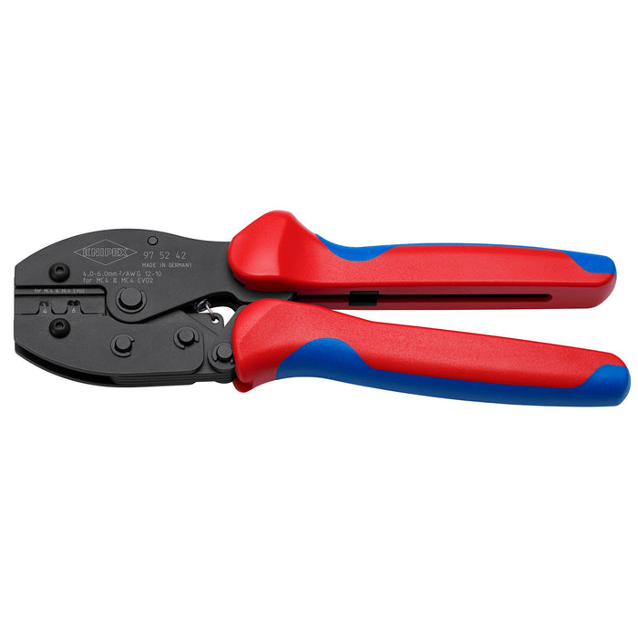 KNIPEX-97-52-42-SB-PreciForce®-Crimping-pliers-for-MC4/MC4-EVO,-220mm