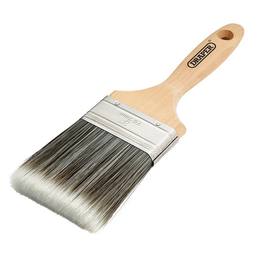 Paint-Brush-with-Wood-Handle,-3"