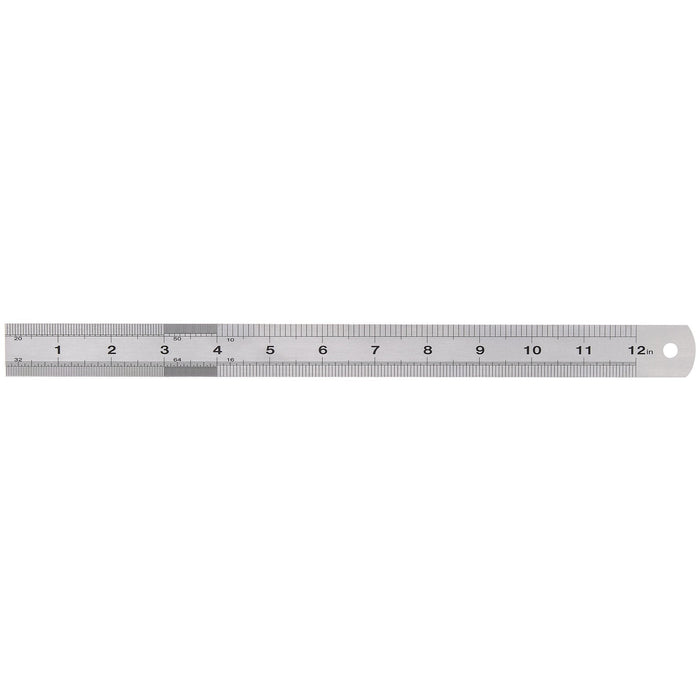 Stainless-Steel-Rule,-300mm,-12"