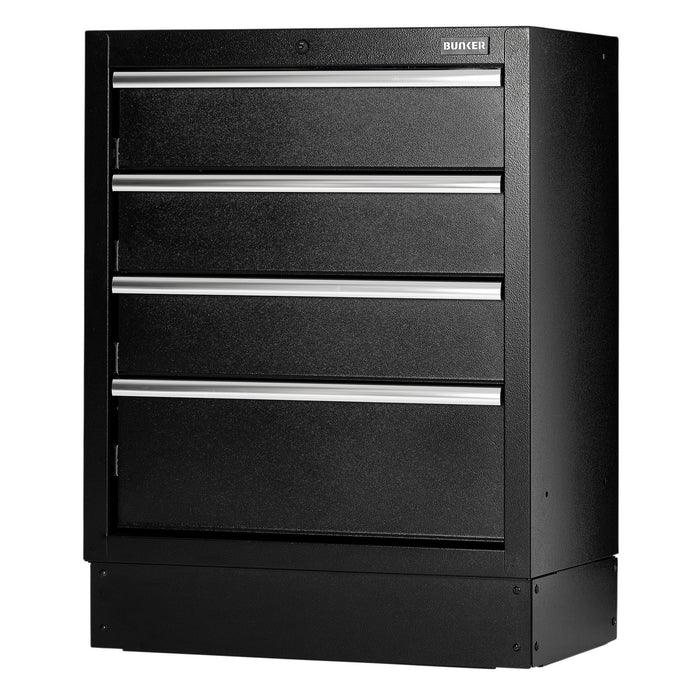 BUNKER®-Modular-Floor-Cabinet,-4-Drawer,-680mm