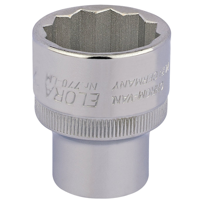 Elora-Bi-Hexagon-Socket,-1/2"-Sq.-Dr.,-27mm