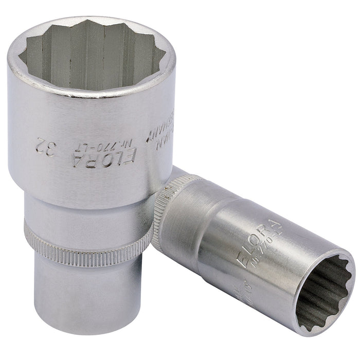 Elora-Deep-Bi-Hexagon-Socket,-1/2"-Sq.-Dr.,-19mm