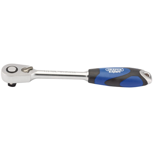 60-Tooth-Micro-Head-Reversible-Soft-Grip-Ratchet,-1/2"-Sq.-Dr.