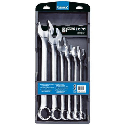 Draper-HI-TORQ®-Metric-Combination-Spanner-Set-(6-Piece)