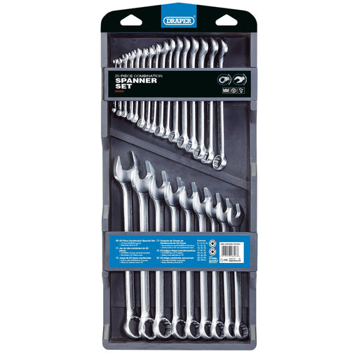 Draper-HI-TORQ®-Metric-Combination-Spanner-Set-(25-Piece)