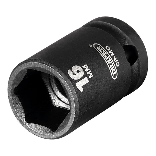 Draper-Expert-HI-TORQ®-Impact-Socket,-1/2"-Sq.-Dr.,-16mm