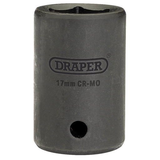 Draper-Expert-HI-TORQ®-Impact-Socket,-1/2"-Sq.-Dr.,-17mm
