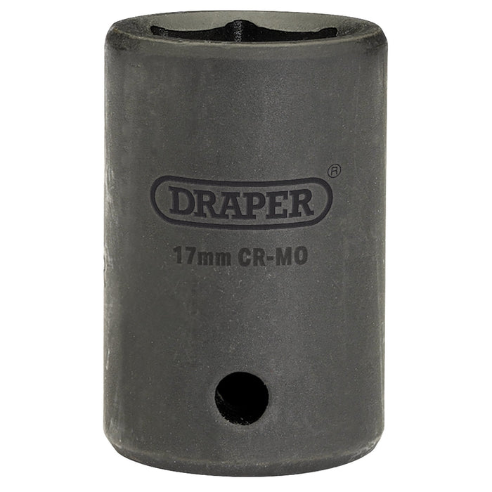 Draper-Expert-HI-TORQ®-Impact-Socket,-1/2"-Sq.-Dr.,-17mm