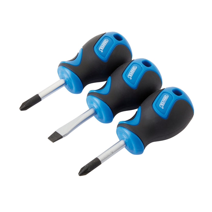 Stubby-Soft-Grip-Screwdriver-Set-(3-Piece)