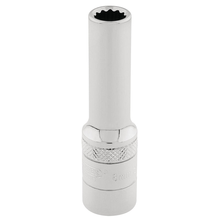 Draper-HI-TORQ®-12-Point-Deep-Socket,-3/8"-Sq.-Dr.,-8mm