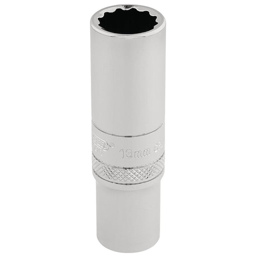 Draper-HI-TORQ®-12-Point-Deep-Socket,-3/8"-Sq.-Dr.,-13mm