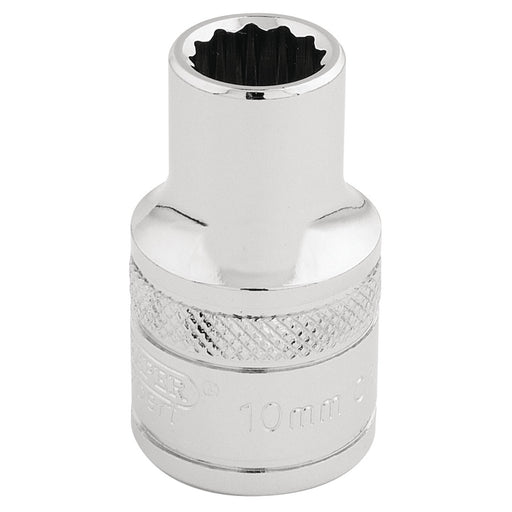 Draper-HI-TORQ®-12-Point-Socket,-1/2"-Sq.-Dr.,-10mm