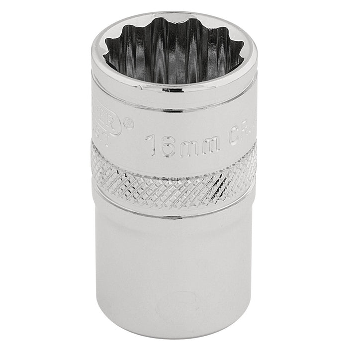 Draper-HI-TORQ®-12-Point-Socket,-1/2"-Sq.-Dr.,-16mm