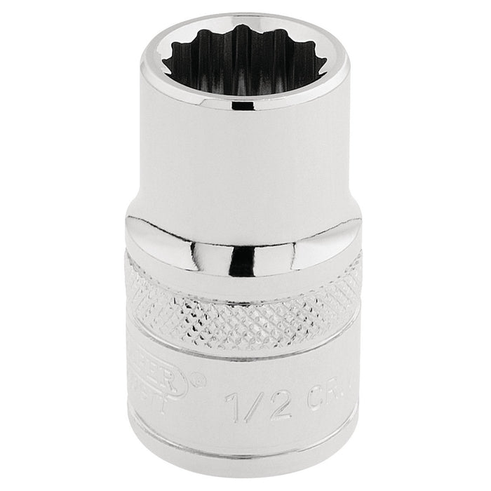 Draper-HI-TORQ®-12-Point-Socket,-1/2"-Sq.-Dr.,-1/2"