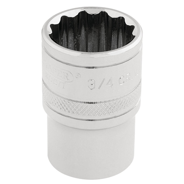 Draper-Expert-HI-TORQ®-12-Point-Socket,-1/2"-Sq.-Dr.,-3/4"