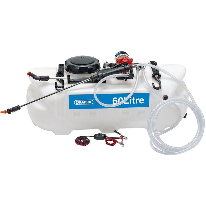 12V-DC-ATV-Spot/-Broadcast-Sprayer,-60L