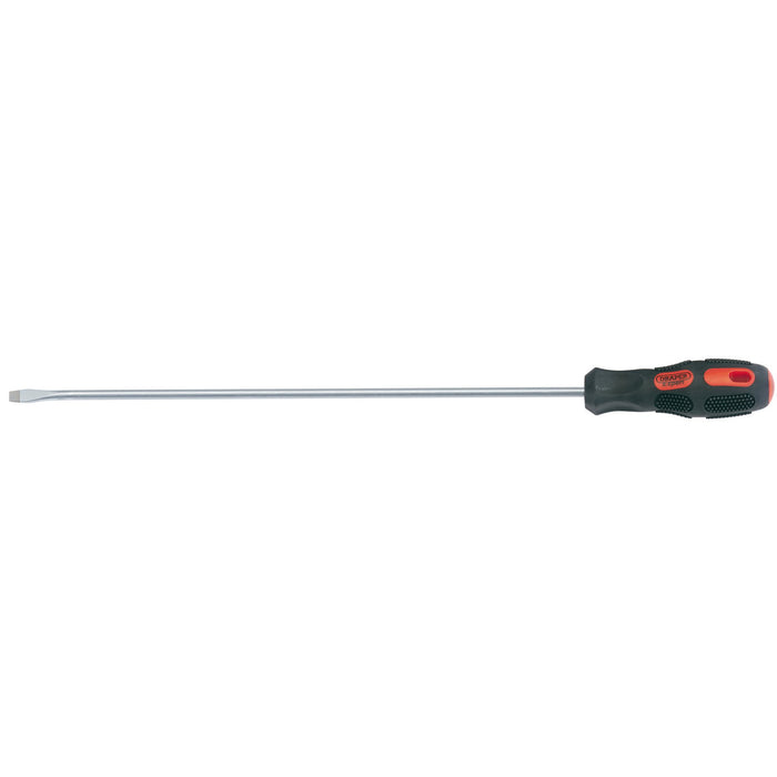 Plain-Slot-Flared-Tip-Long-Reach-Screwdriver,-6-x-450mm