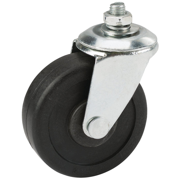 Solid-Rubber-Castor-Wheel,-70mm