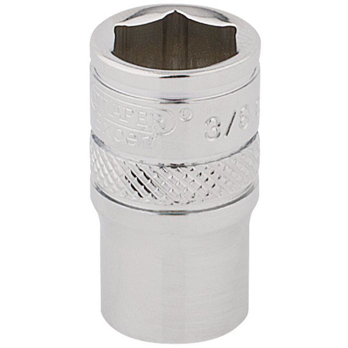 Draper-HI-TORQ®-6-Point-Socket,-1/4"-Sq.-Dr.,-3/8"
