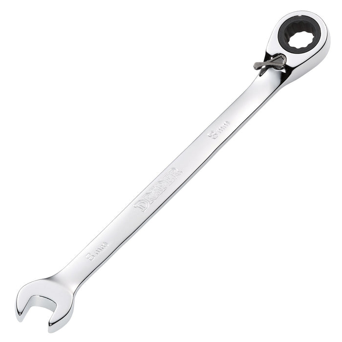 Draper-HI-TORQ®-Metric-Reversible-Ratcheting-Combination-Spanner,-8mm