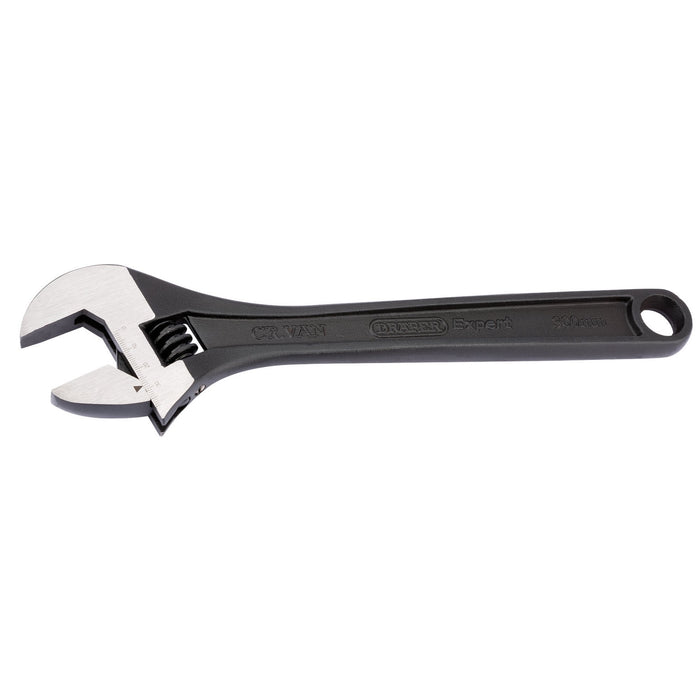 Draper-Expert-Crescent-Type-Adjustable-Wrench-with-Phosphate-Finish,-300mm,-38mm