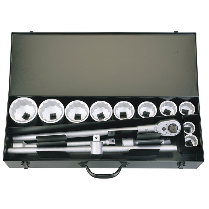 Elora-Metric-Socket-Set,-1"-Sq.-Dr.-(14-Piece)