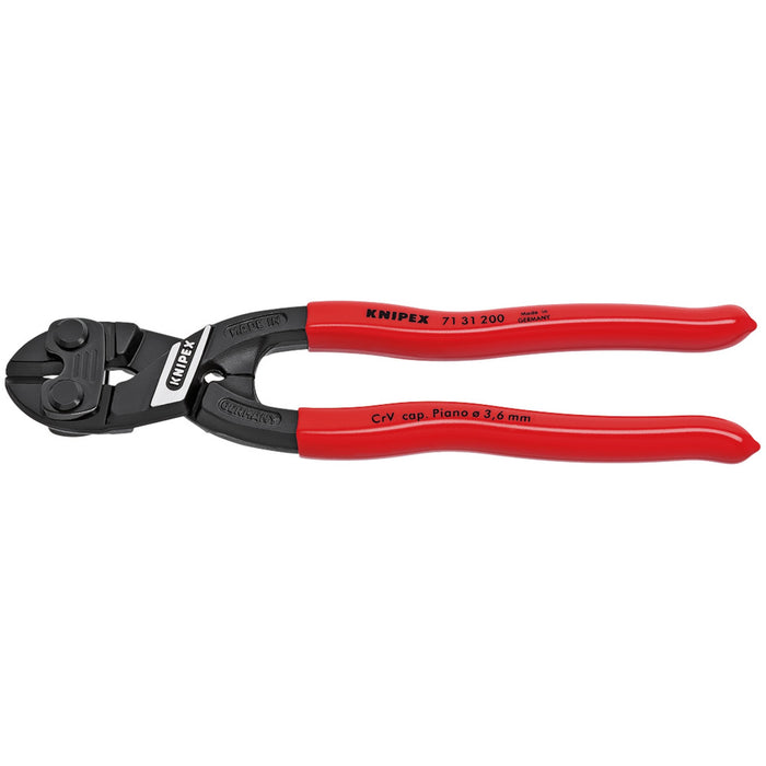KNIPEX-Cobolt®-71-31-200-Compact-Bolt-Cutter-with-Piano-Wire-Cutter,-200mm,-3.6mm