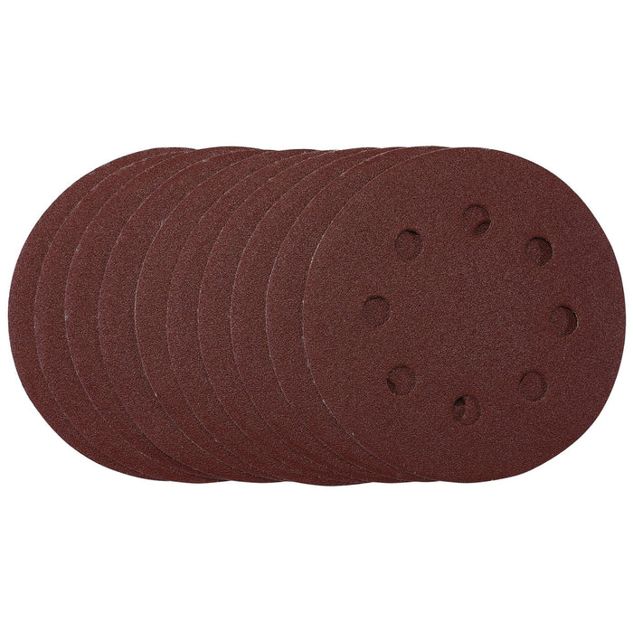 Sanding-Discs,-115mm,-120-Grit,-Hook-&-Loop-(Pack-of-10)