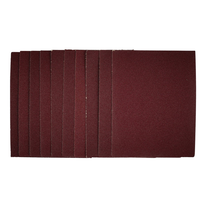 1/4-Sanding-Sheets,-115-x-150mm,-80-Grit-(Pack-of-10)