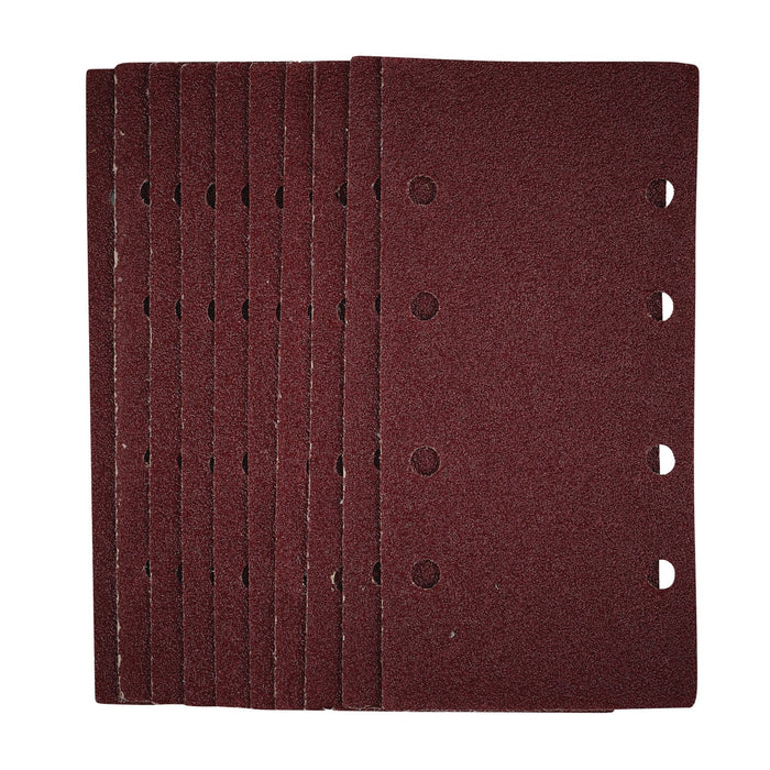 1/3-Sanding-Sheets-with-Hook-and-Loop,-93-x-190mm,-40-Grit-(Pack-of-10)
