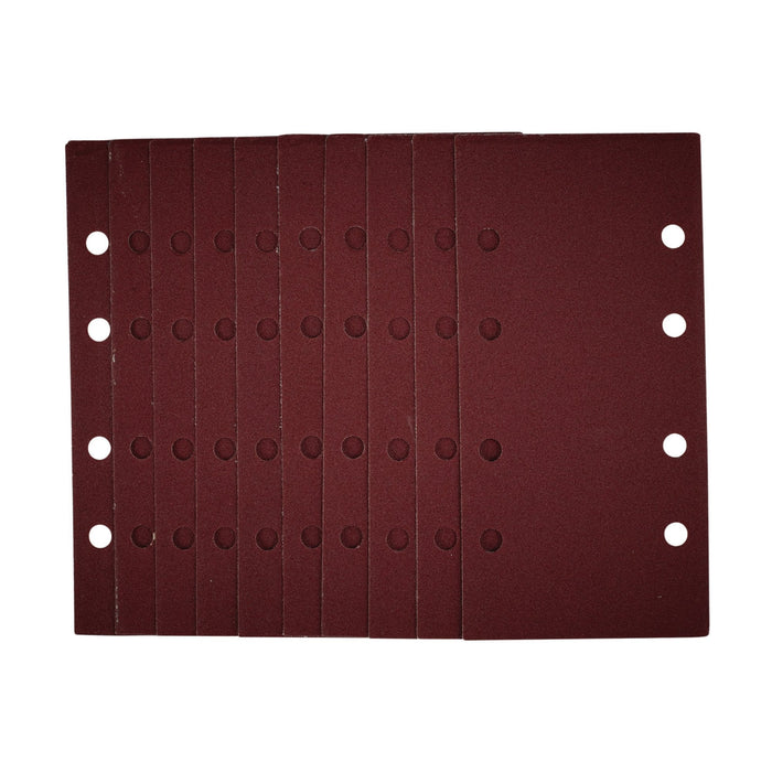 1/3-Sanding-Sheets-with-Hook-and-Loop,-93-x-190mm,-120-Grit-(Pack-of-10)