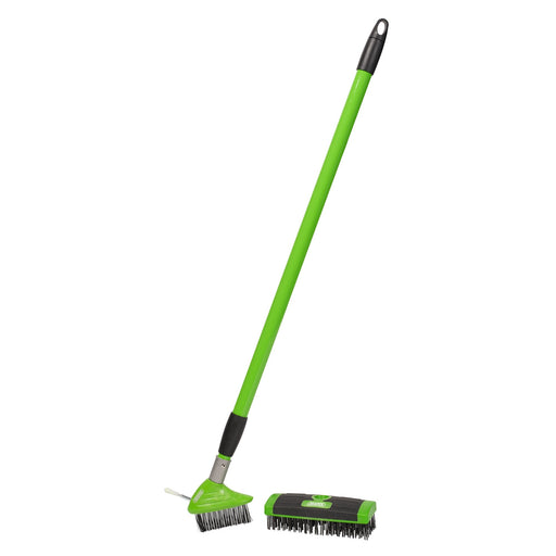 Paving-Brush-Set-with-Twin-Heads-and-Telescopic-Handle