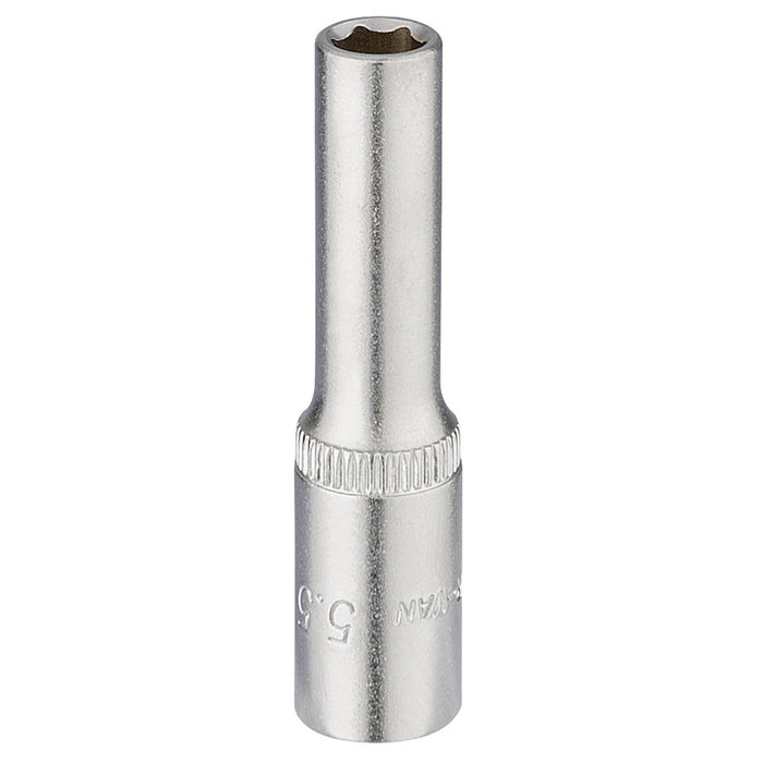 Elora-Deep-Socket,-1/4"-Sq.-Dr.,-5.5mm