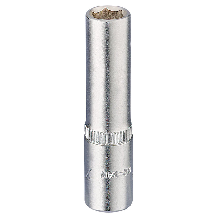 Elora-Deep-Socket,-1/4"-Sq.-Dr.,-7mm
