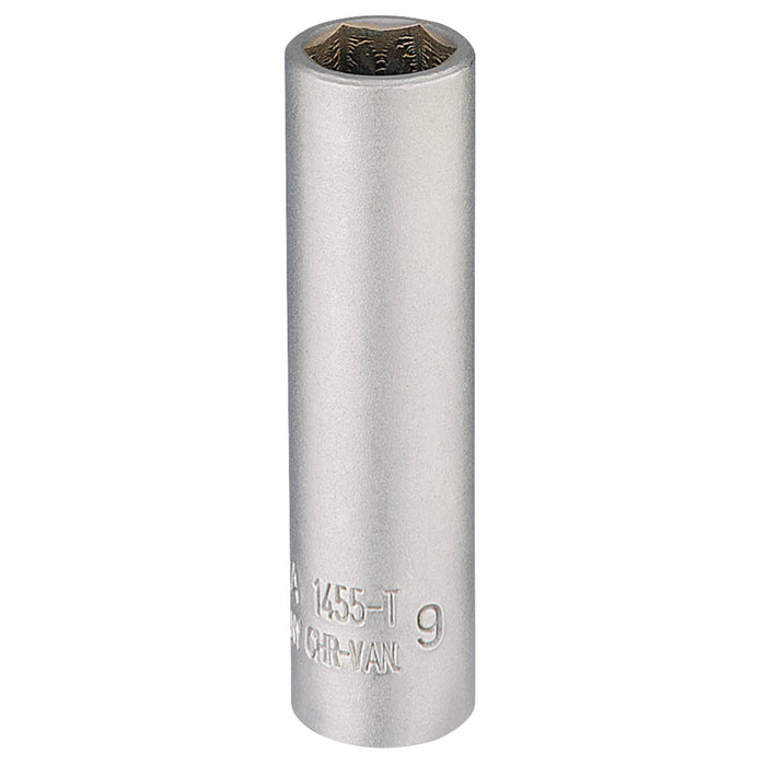 Elora-Deep-Socket,-1/4"-Sq.-Dr.,-9mm