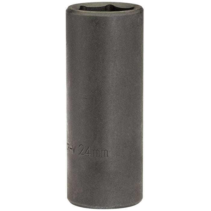 Draper-Expert-HI-TORQ®-Deep-Impact-Socket,-1/2"-Sq.-Dr.,-24mm-(Sold-Loose)