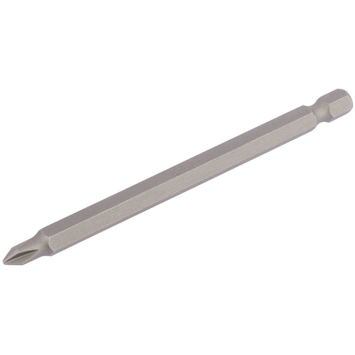 Cross-Slot-Insert-Bit,-1/4"-Hex,-100mm-Long,-No.1-(Pack-of-1)