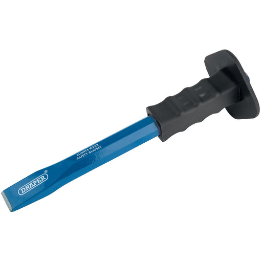 Octagonal-Shank-Cold-Chisel-with-Hand-Guard,-25-x-300mm