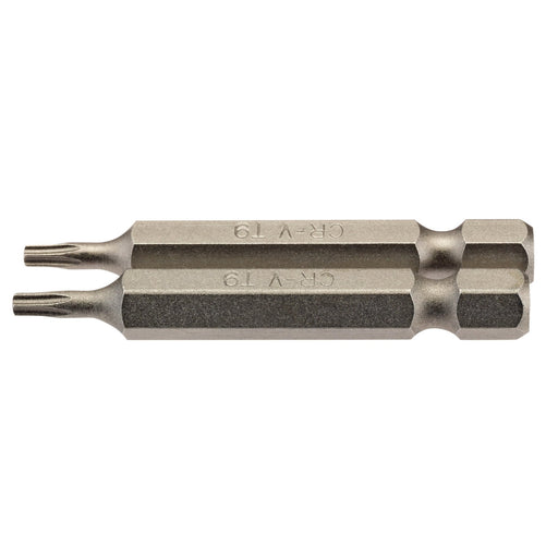 Draper-TX-STAR®-Insert-Bit,-1/4"-Hex,-50mm-Long,-T9-(Pack-of-2)