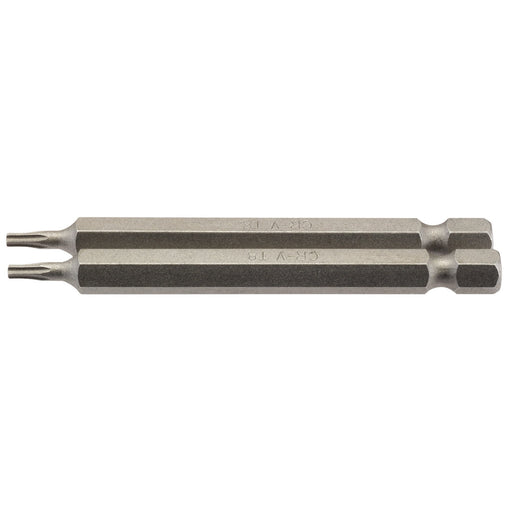 Draper-TX-STAR®-Insert-Bit,-1/4"-Hex,-75mm-Long,-T8-(Pack-of-2)