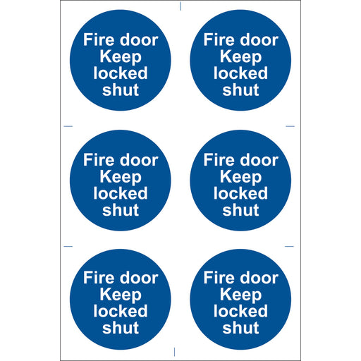 Fire-Door-Keep-Locked'-Mandatory-Sign-(Pack-of-6)