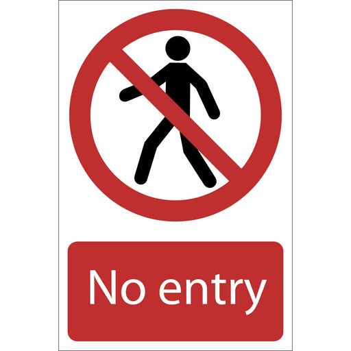No-Entry'-Prohibition-Sign,-200-x-300mm