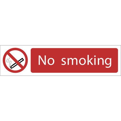 No-Smoking'-Prohibition-Sign,-200-x-50mm